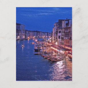 Carte Postale Canale Grand à Venise Italie
