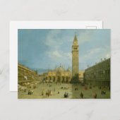 Carte Postale Canaletto | Piazza San Marco (Devant / Derrière)