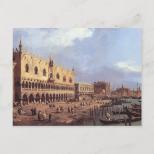 Carte Postale Canaletto- Riva degli Schiavoni : A l'Est