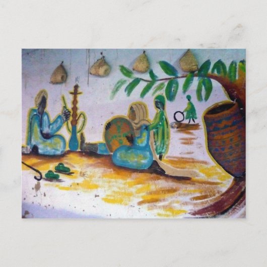 Carte Postale canalisation d'aswan (Devant)