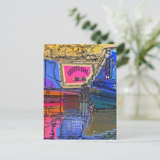 CARTE POSTALE CANALS (Debout devant)