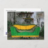 Carte Postale Canapé en herbe (Devant / Derrière)