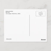 Carte Postale Canapé rouge (Dos)