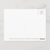 Carte Postale Canard (Dos)