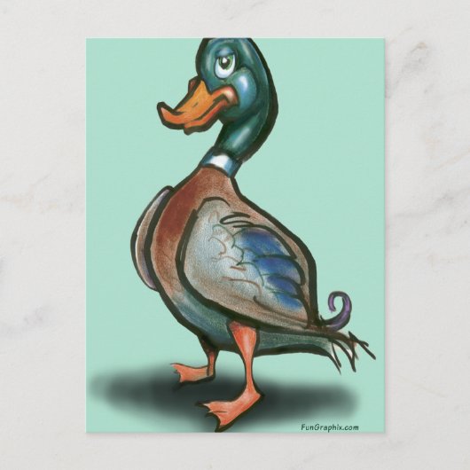 Carte Postale Canard (Devant)