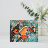 carte postale canard (Debout devant)