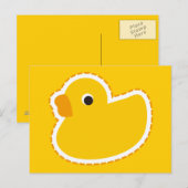 Carte Postale Canard (Devant / Derrière)