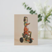 Carte Postale Canard à vélo jouet ancien (Debout devant)