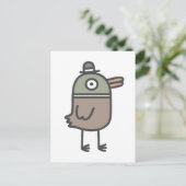 Carte Postale Canard bizarre (Debout devant)
