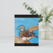 CARTE POSTALE CANARD BRANCHU (Debout devant)