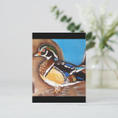CARTE POSTALE CANARD BRANCHU (Debout devant)