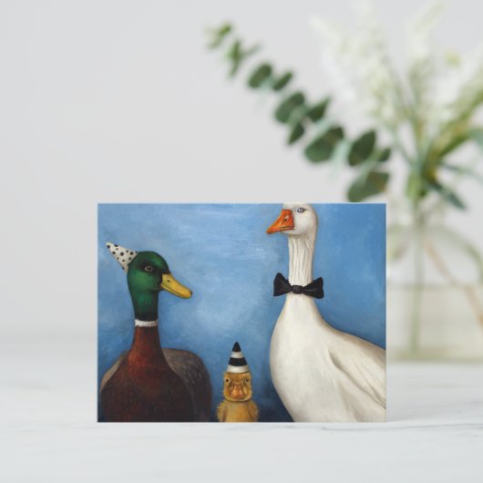 Carte Postale Canard Canard Goose (Debout devant)