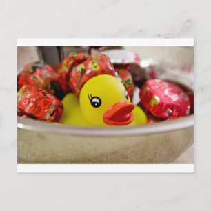 Carte Postale Canard dans Candy