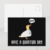 Carte Postale Canard de physique (Devant / Derrière)