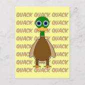 Carte Postale canard drôle (Devant)