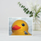 Carte Postale canard en caoutchouc (Debout devant)