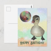 Carte Postale Canard et vessie (Devant / Derrière)