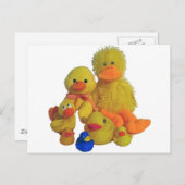 Carte Postale canards buncha (Devant / Derrière)