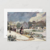 Carte Postale Canards dans le bois de Boulogne (Devant / Derrière)