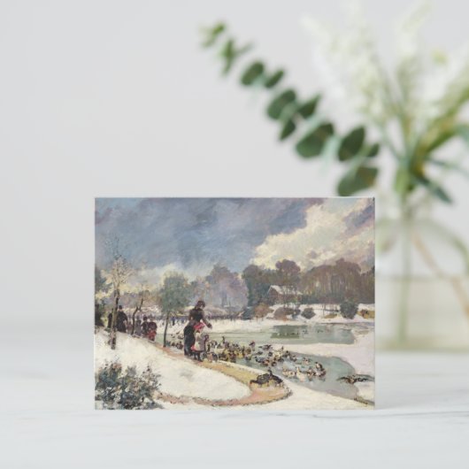 Carte Postale Canards dans le bois de Boulogne (Debout devant)