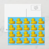 Carte Postale Canards de bain (Devant / Derrière)