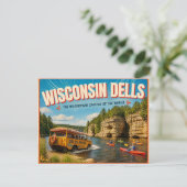 Carte Postale Canards de Wisconsin Dells Wisconsin (Debout devant)