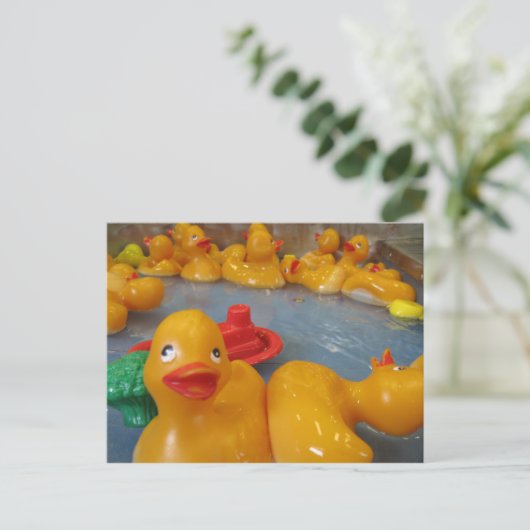 Carte Postale Canards en caoutchouc (Debout devant)