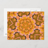 Carte Postale Canards en caoutchouc jaune Kaleidoscope Photo Car (Devant / Derrière)