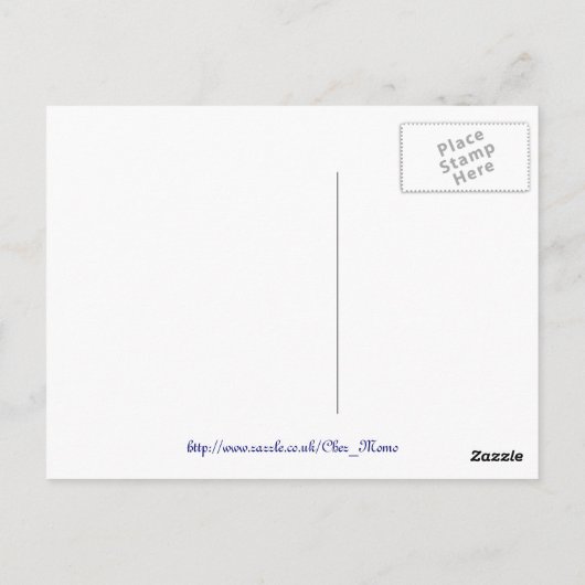 Carte Postale Canards mandarins (Dos)