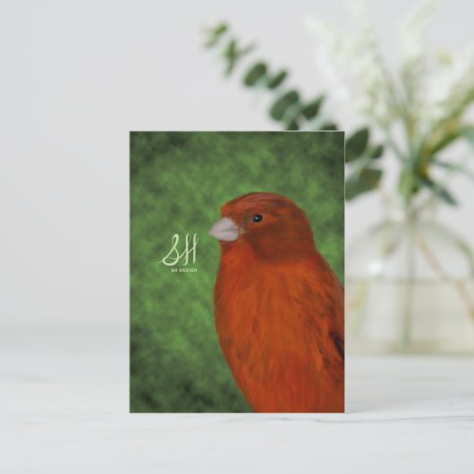 Carte Postale Canaries rouges (Debout devant)