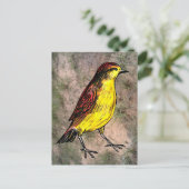 Carte Postale Canary Bird (Debout devant)