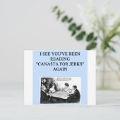 CARTE POSTALE CANASTA (Debout devant)