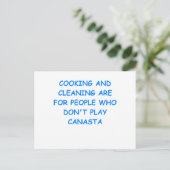 Carte Postale canasta (Debout devant)