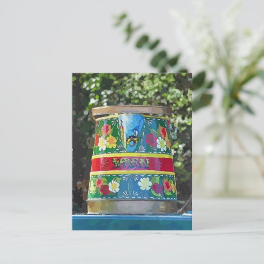 CARTE POSTALE CANAUX (Debout devant)