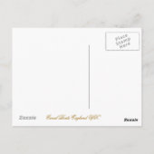 CARTE POSTALE CANAUX (Dos)