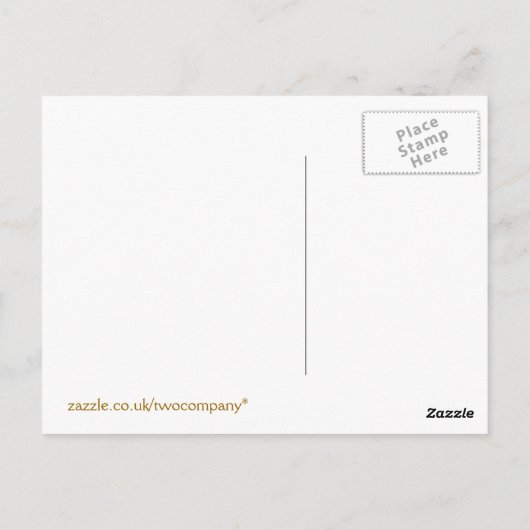 CARTE POSTALE CANAUX (Dos)