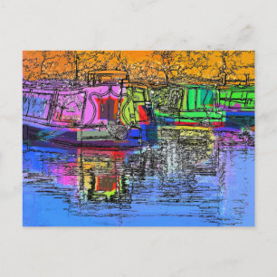 CARTE POSTALE CANAUX