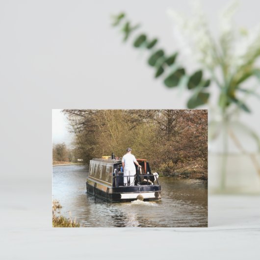 CARTE POSTALE CANAUX (Debout devant)