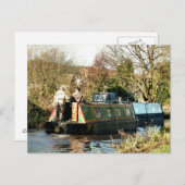 CARTE POSTALE CANAUX (Devant / Derrière)