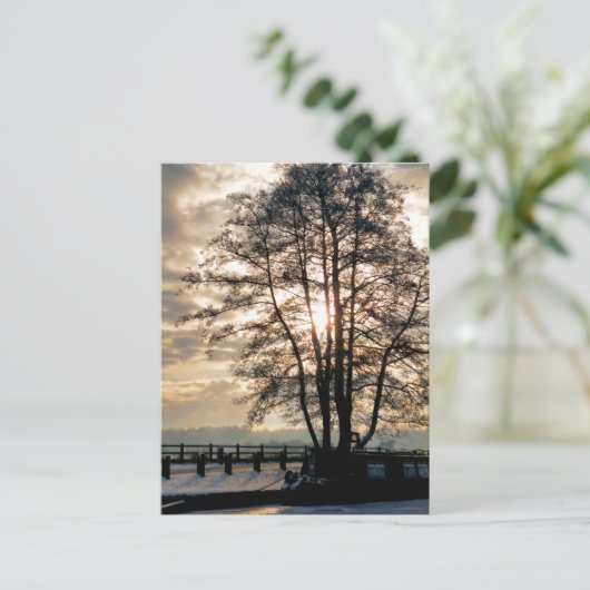 CARTE POSTALE CANAUX (Debout devant)