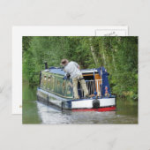 CARTE POSTALE CANAUX (Devant / Derrière)