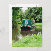 CARTE POSTALE CANAUX (Devant / Derrière)