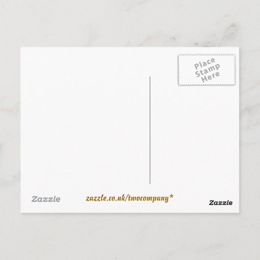 CARTE POSTALE CANAUX (Dos)