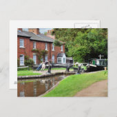 CARTE POSTALE CANAUX (Devant / Derrière)