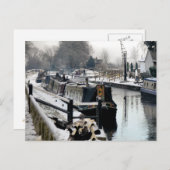 CARTE POSTALE CANAUX (Devant / Derrière)