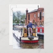 CARTE POSTALE CANAUX (Devant / Derrière)