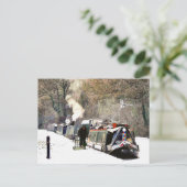 CARTE POSTALE CANAUX (Debout devant)