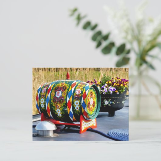 CARTE POSTALE CANAUX (Debout devant)