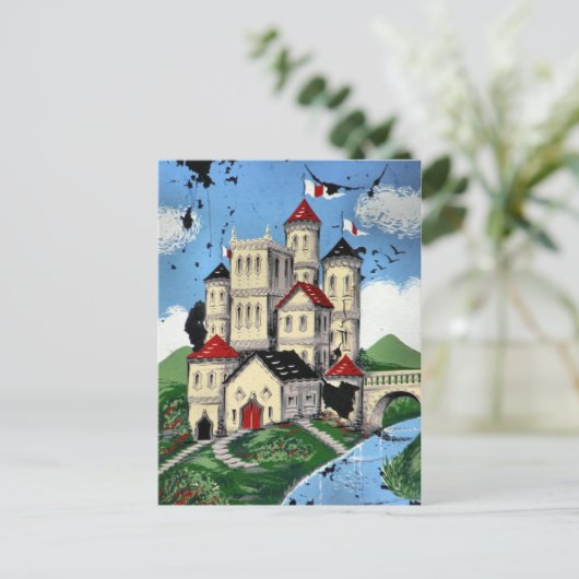 CARTE POSTALE CANAUX (Debout devant)