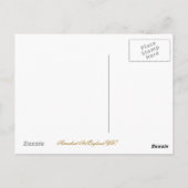 CARTE POSTALE CANAUX (Dos)